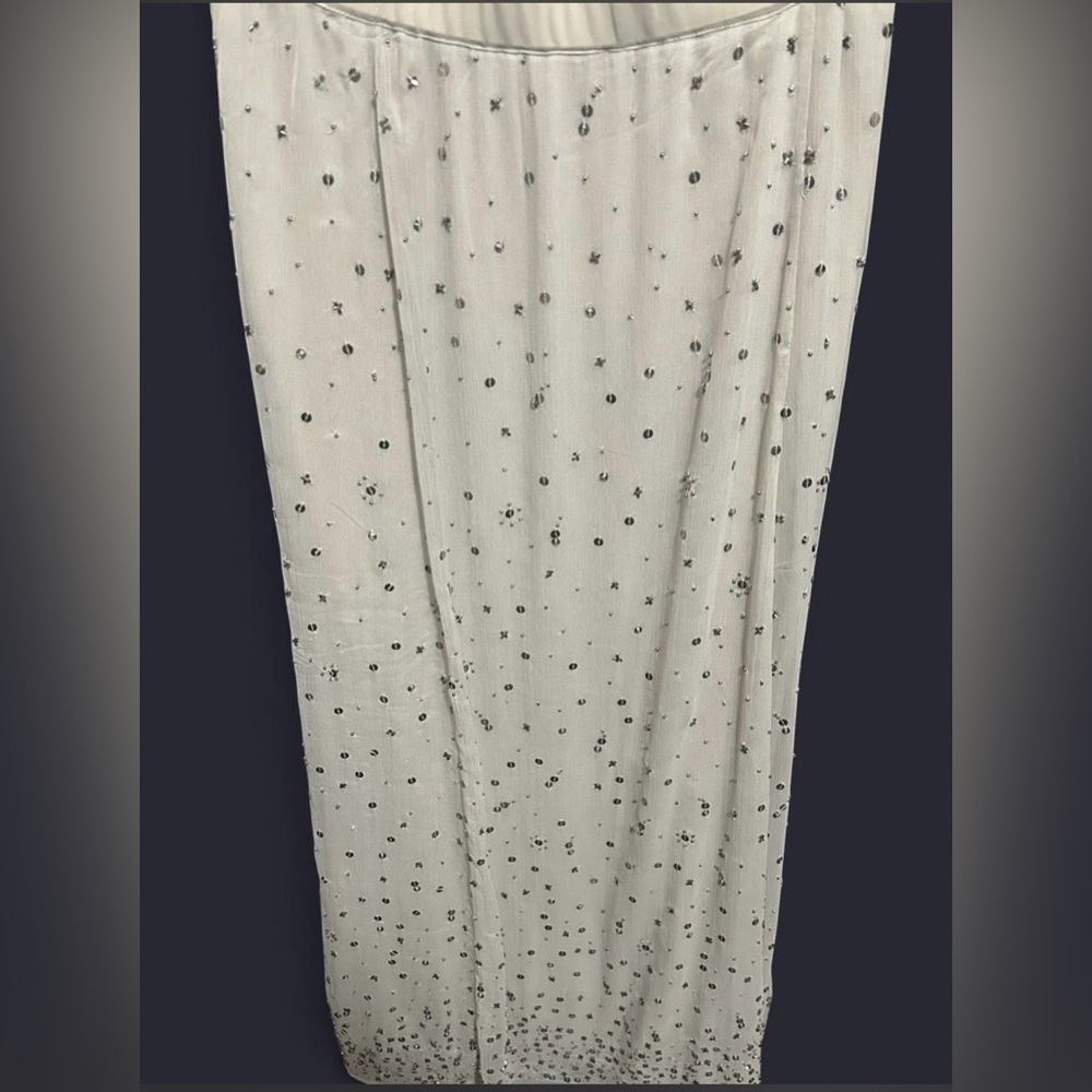 Soft Surroundings Sequin Maxi Skirt